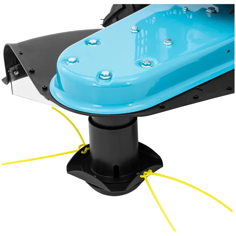 Tondeuse débroussailleuse essence 3 kw largeur de coupe 580 mm autotractée pp pa acier bleu 14_0010134