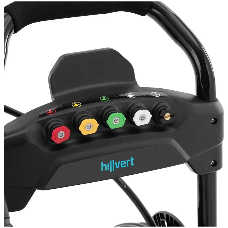 Nettoyeur haute pression 4500 w 200 bar 9 l/min tuyau de 20 m pvc fer noir 14_0009435