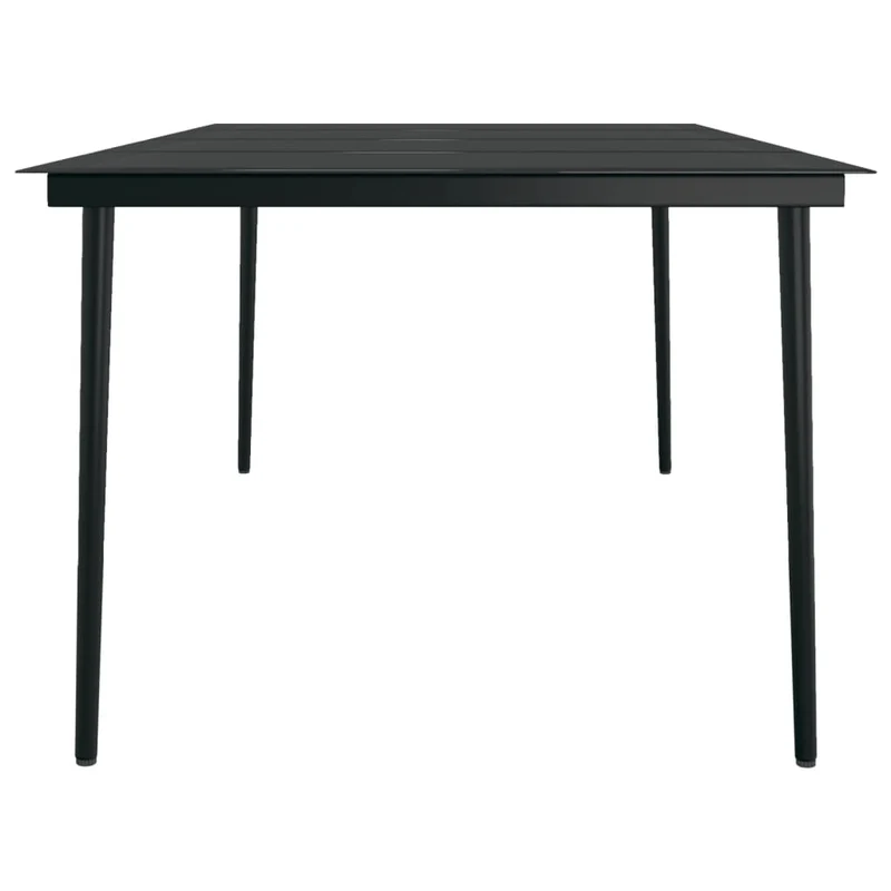 Ensemble de salle à manger de jardin meuble extérieur avec coussins 7 pièces gris 02_0014171