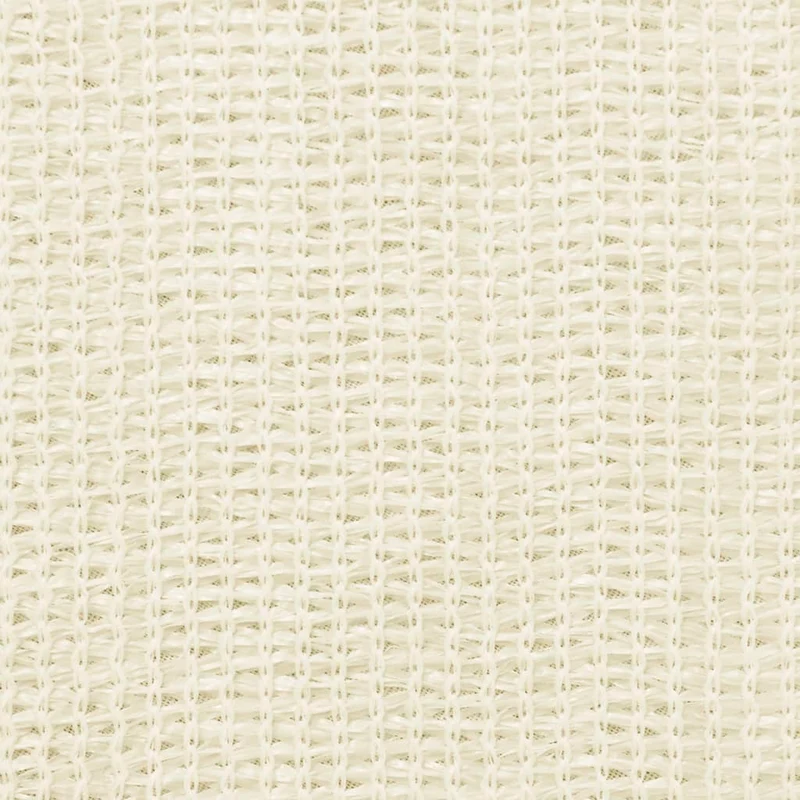 Écran de balcon brise pare vue protection confidentialité crème 90 x 600 cm PEHD 02_0010153