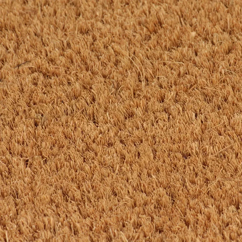 Tapis de porte touffeté 80 x 100 cm antidérapant facile à nettoyer intérieur extérieur en fibre de coco naturel 02_0046180