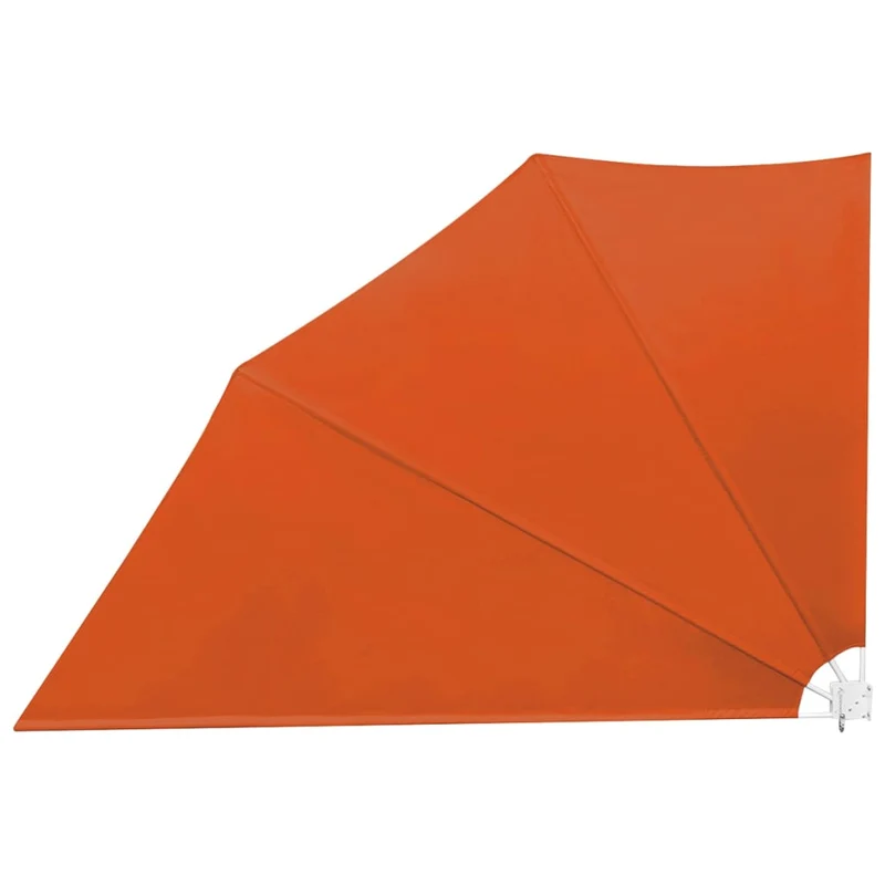 Auvent paravent store brise-vue latéral rétractable de patio jardin terrasse balcon protection visuelle écran 160 x 240 cm orange 02_0007062