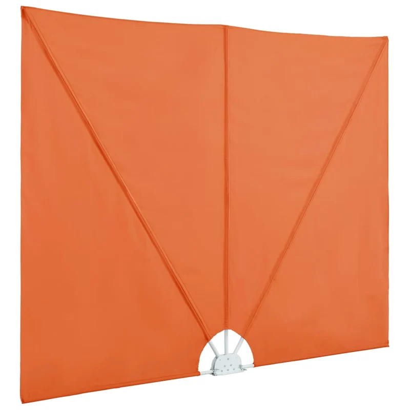 Auvent paravent store brise-vue latéral rétractable de patio jardin terrasse balcon protection visuelle écran 300 x 200 cm terre cuite 02_0007080