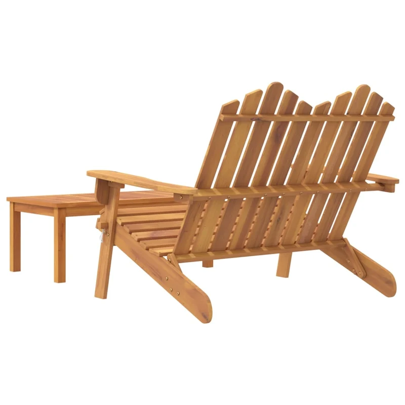 Ensemble de salon de jardin meuble d'extérieur ensemble de mobilier 2 pièces bois acacia solide 02_0014209