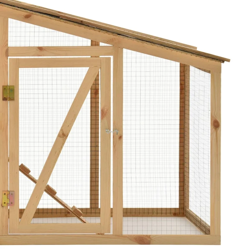Poulailler 178 x 67 x 92 cm bois de pin massif 02_0001679