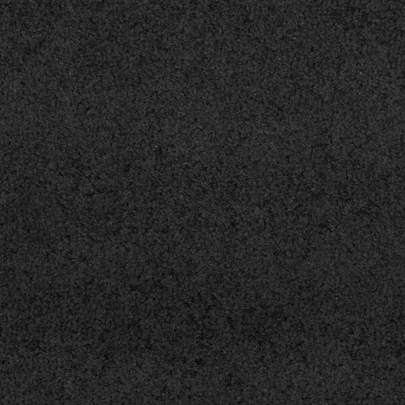 Tapis d'entrée rectangulaire moderne 120 x 180 cm antidérapant élégant en polyamide noir 02_0057961