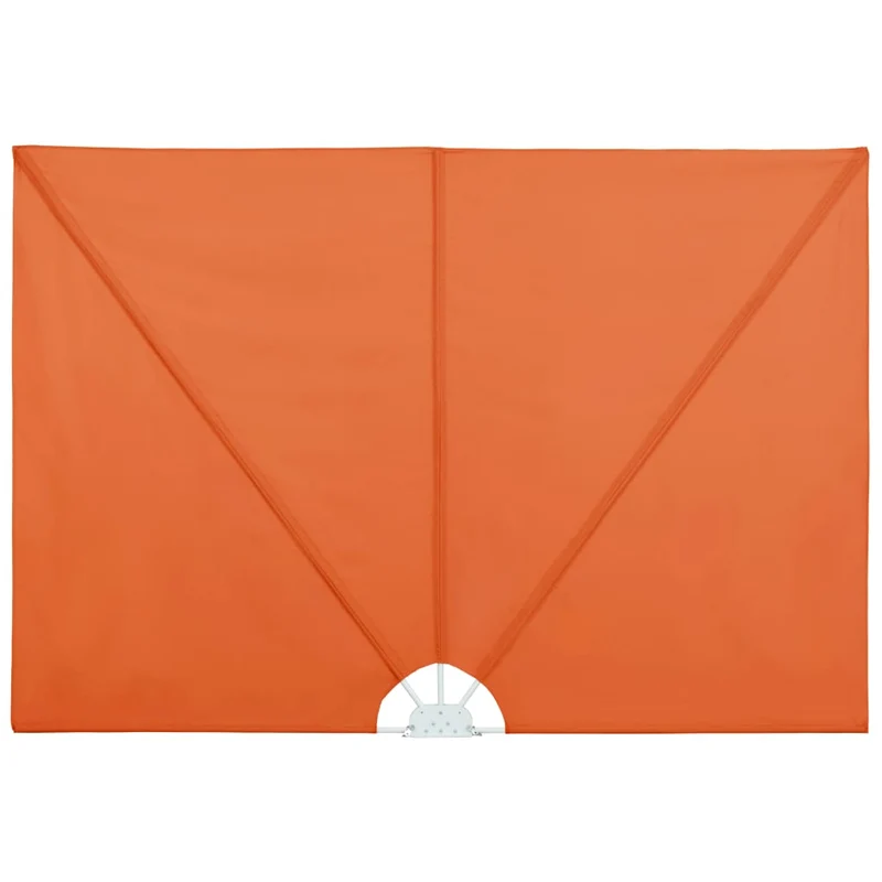 Auvent paravent store brise-vue latéral rétractable de patio jardin terrasse balcon protection visuelle écran 300 x 150 cm terre cuite 02_0007079