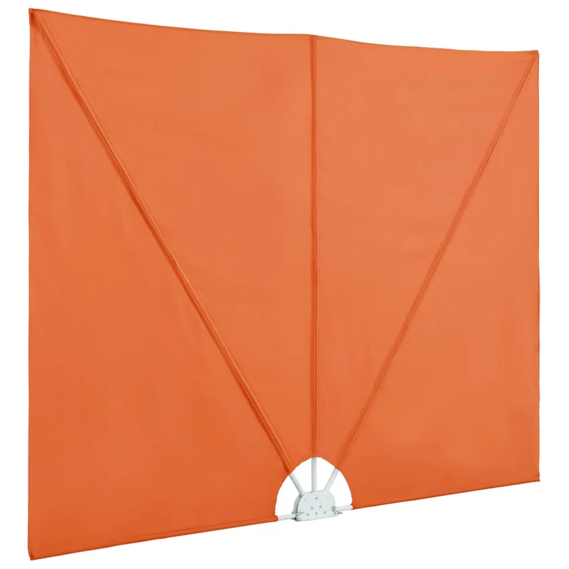 Auvent paravent store brise-vue latéral rétractable de patio jardin terrasse balcon protection visuelle écran 300 x 150 cm terre cuite 02_0007079