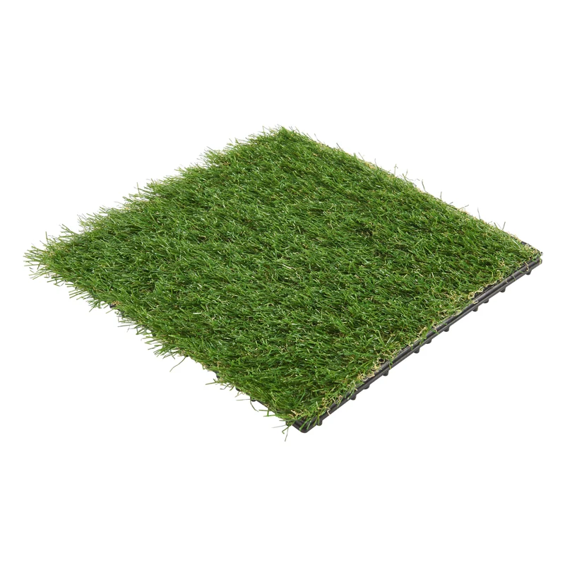 Set de 11 dalles emboîtables de gazon artificiel ca. 1m² 30 x 30 x 2,2 cm 03_0006876