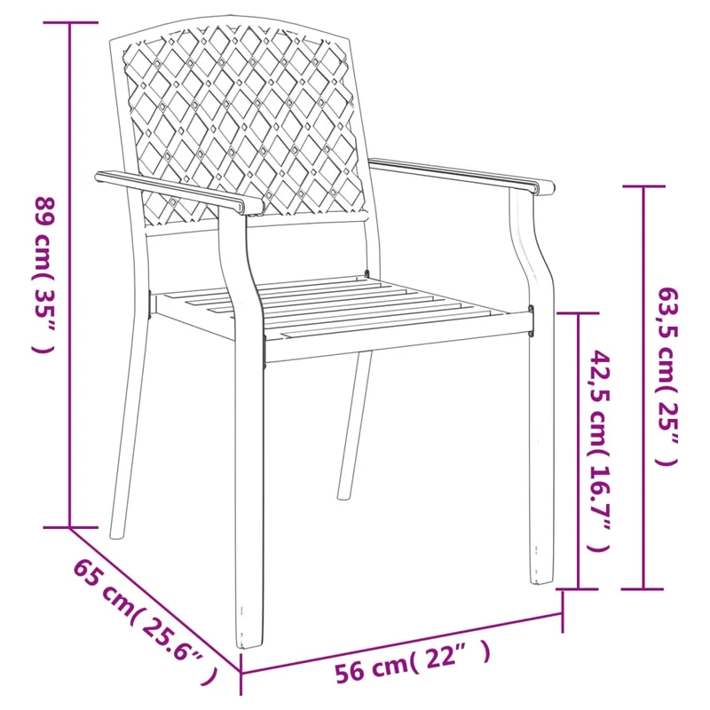 Ensemble de salle à manger de jardin meuble extérieur 3 pièces anthracite acier 02_0013581