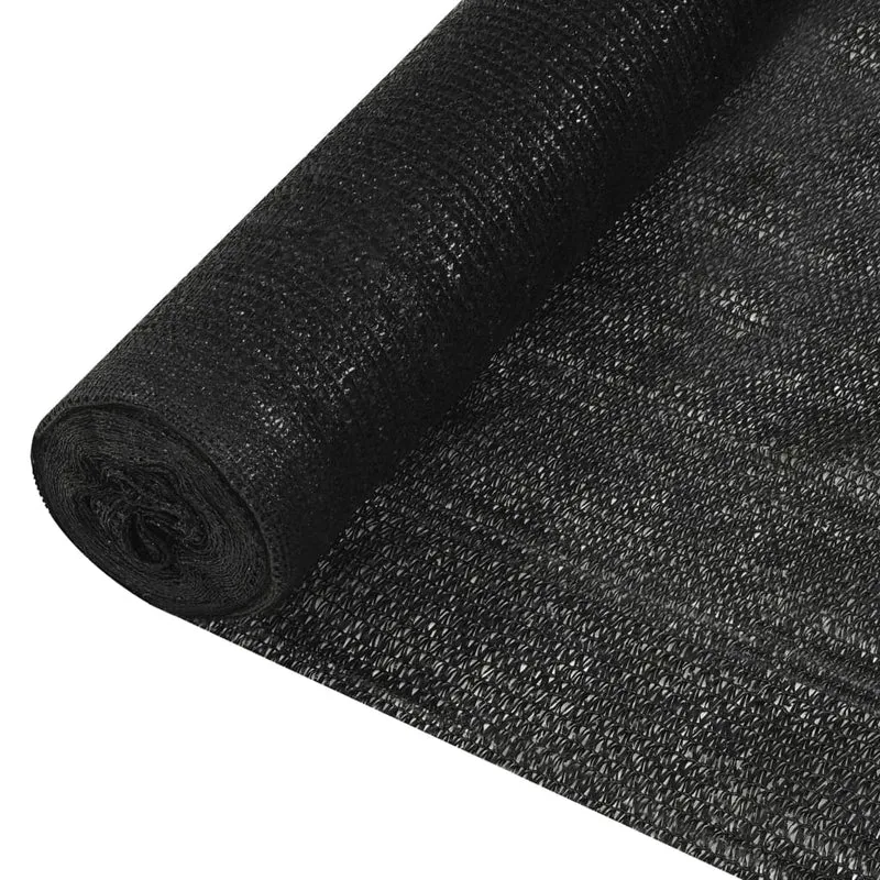 Filet brise-vue 3,6x10 m PEHD 195 g/m² noir 02_0007903