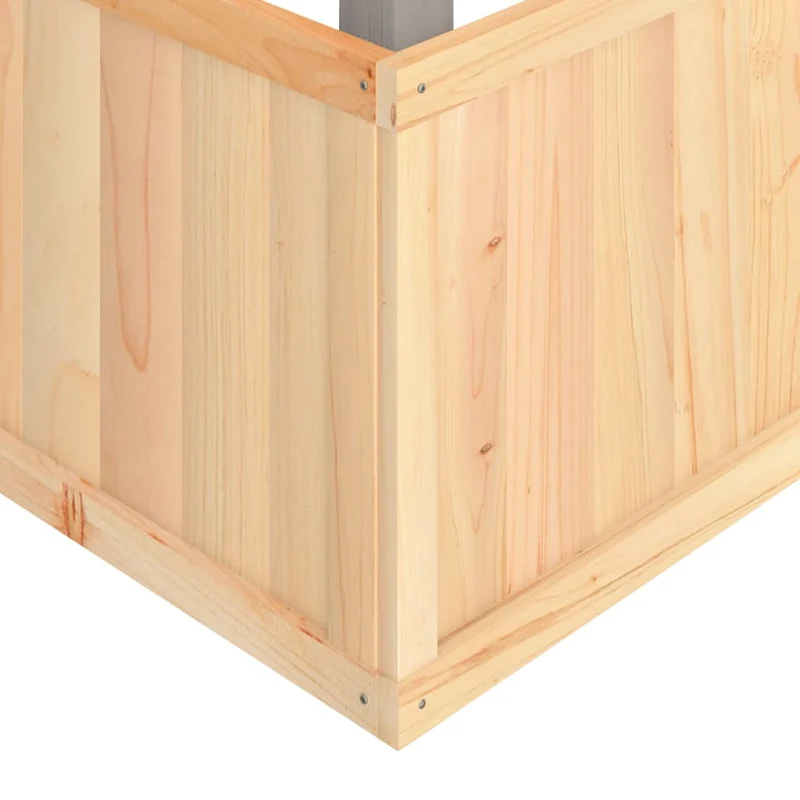 Aire de jeux d'extérieur balançoires toboggan portiques robuste jeux jardin 145 x 131,5 x 218,5 cm bois massif de sapin 02_0004793