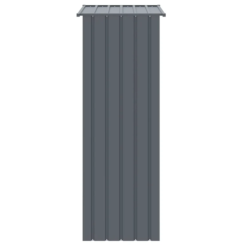 Cage à oiseaux 115 x 78 x 200 cm acier galvanisé anthracite 02_0041701