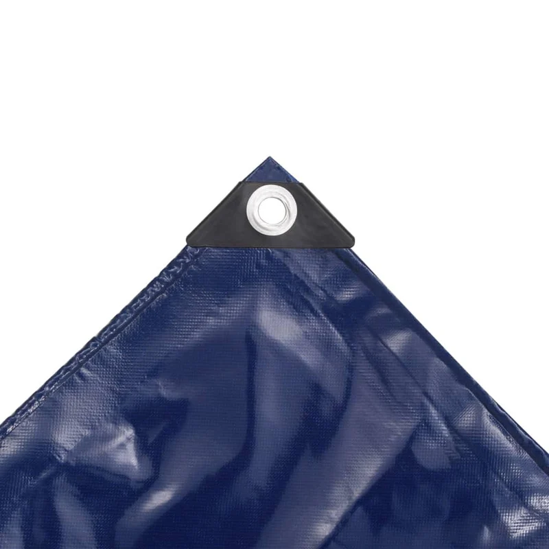 Bâche bâche polyvalente et résistante 650 g / m² 1,5 x 10 m bleu 02_0002192