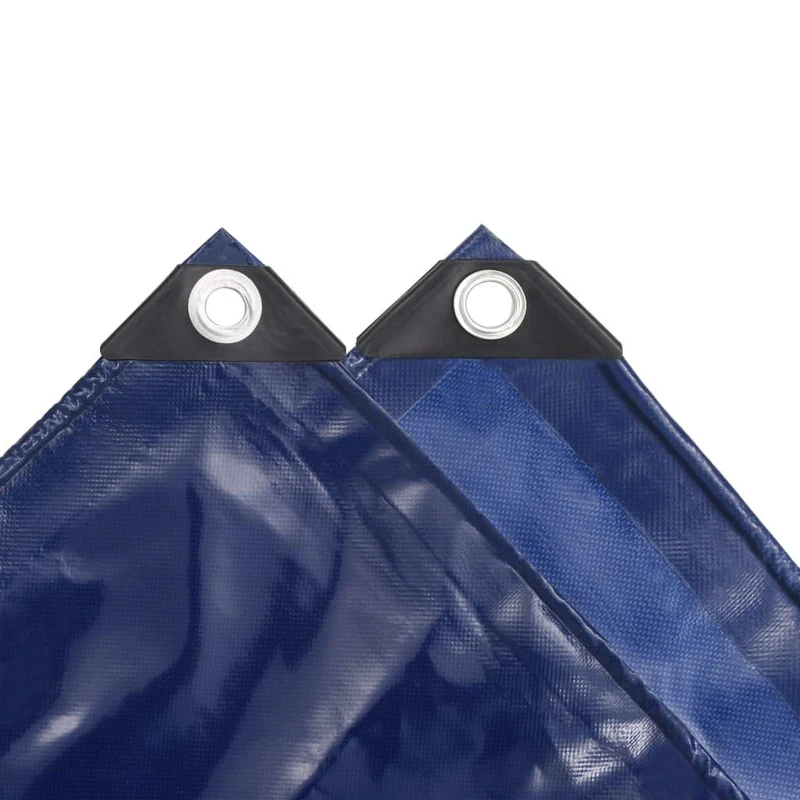 Bâche bâche polyvalente et résistante 650 g / m² 1,5 x 10 m bleu 02_0002192
