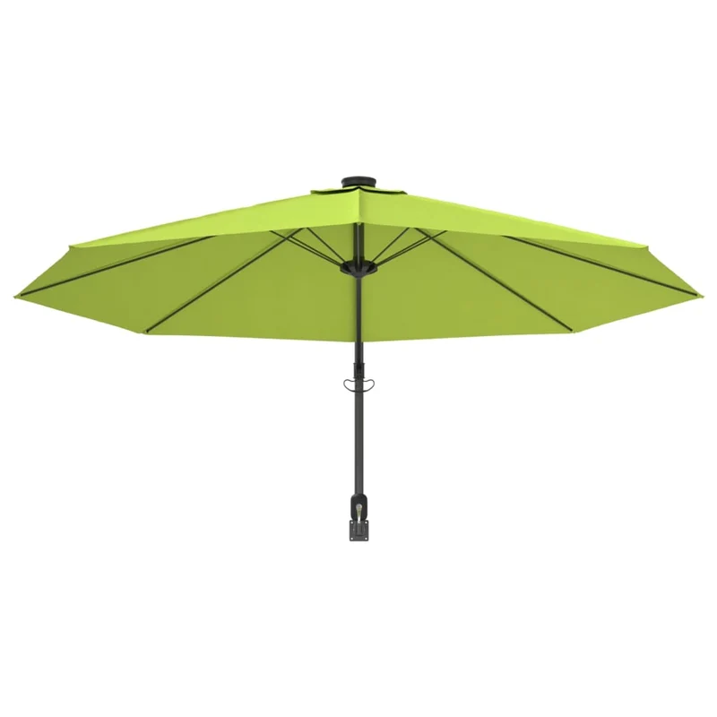 Parasol mural d'extérieur 290 cm vert 02_0008700