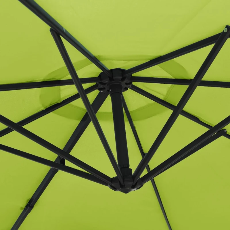 Parasol mural d'extérieur 290 cm vert 02_0008700