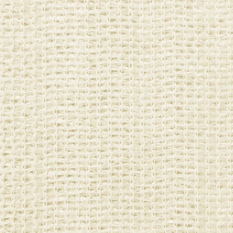 Écran de balcon brise pare vue protection confidentialité 75 x 500 cm PEHD crème 02_0010144