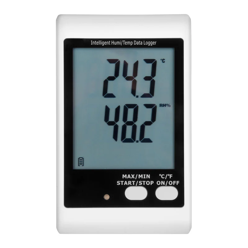 Enregistreur de données écran LCD température + humidité de l’air 14_0005501