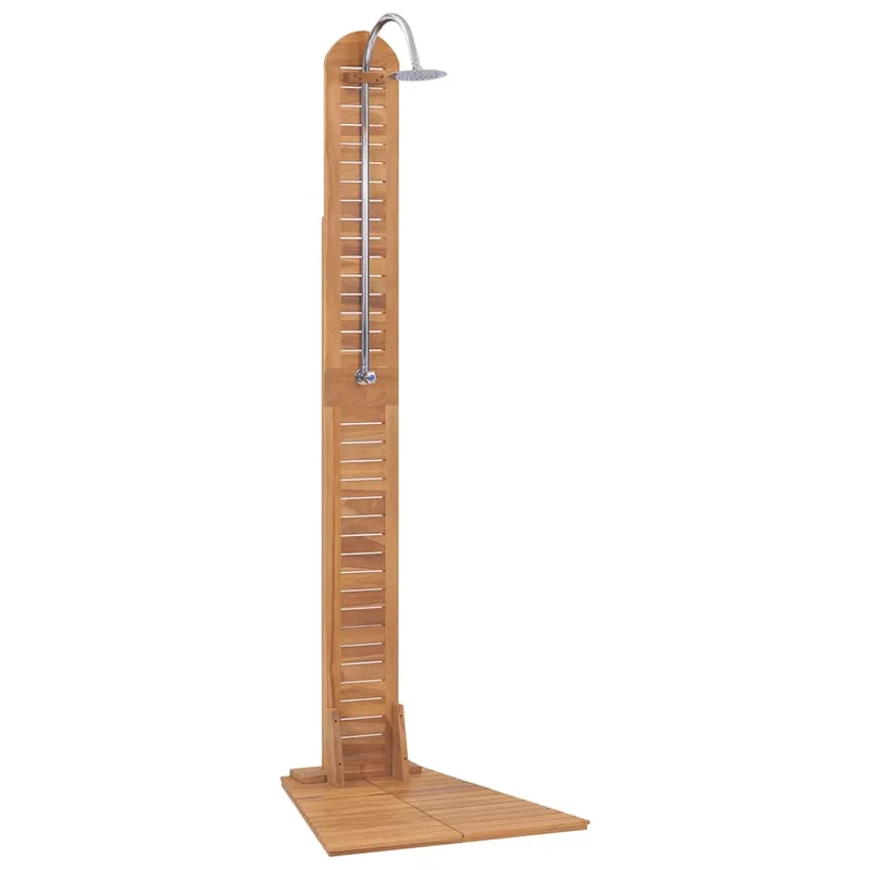Douche de jardin teck massif 70 x 75 x 204 cm 02_0042064
