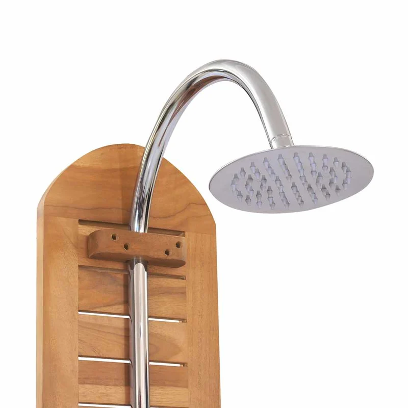 Douche de jardin teck massif 70 x 75 x 204 cm 02_0042064