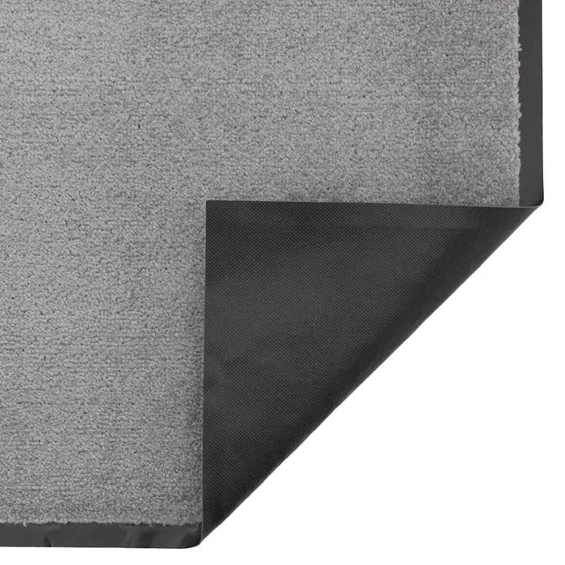 Paillasson gris antidérapant durable utilisation intérieure extérieure 115 x 200 cm en PP gris 02_0058187