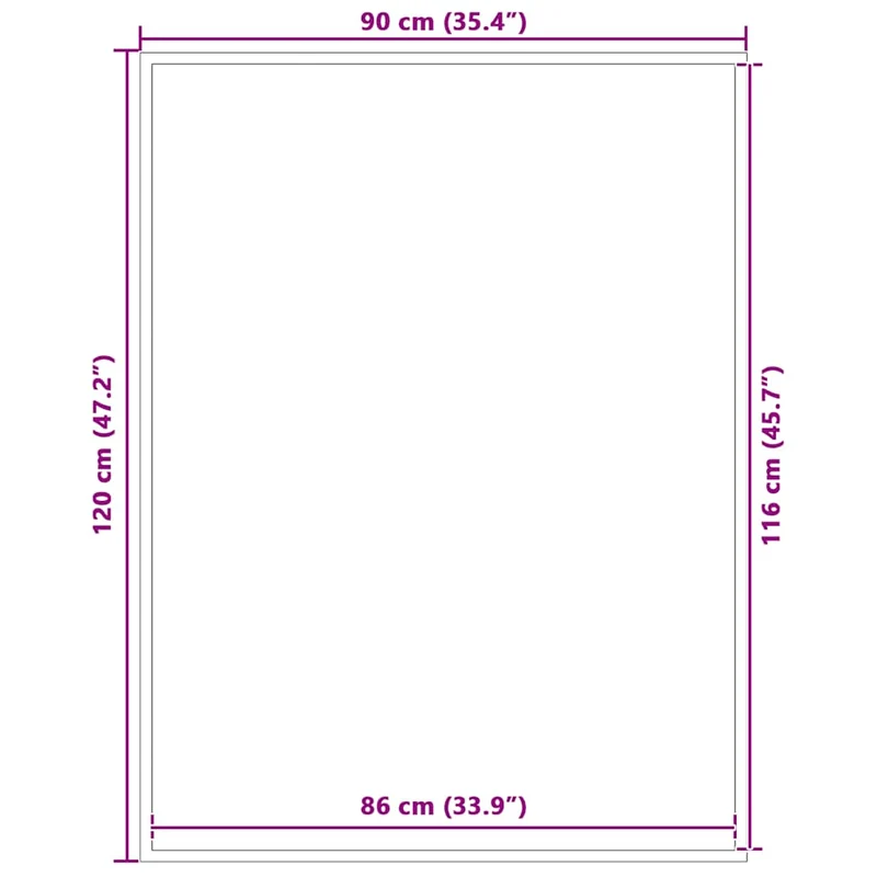 Paillasson antidérapant extérieur flexible 90 x 120 cm design moderne entrée en PP marron 02_0058131