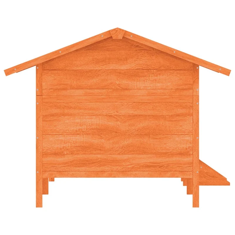 Chenil cage enclos pac animaux 159 x 120 x 88,5 cm bois de pin solide marron 02_0041719