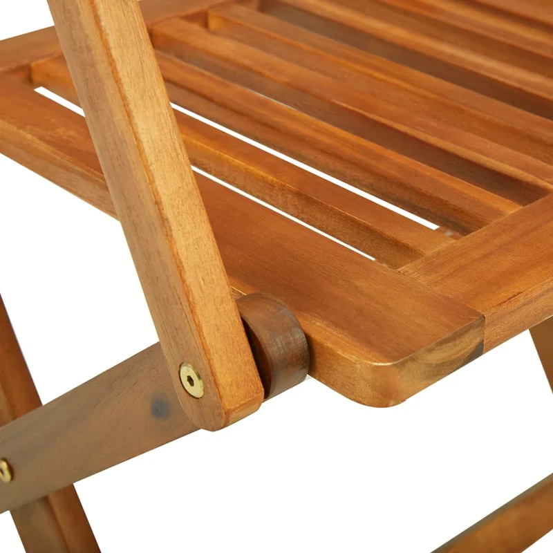Mobilier à dîner de jardin 11 pièces bois d'acacia massif 02_0014739