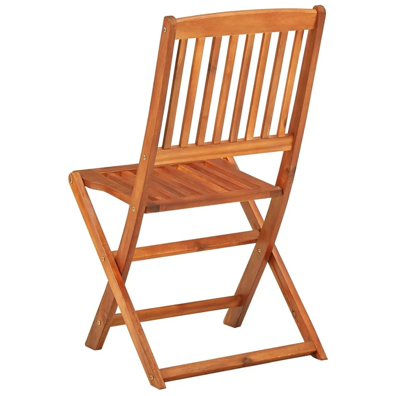Mobilier à dîner de jardin 11 pièces bois d'acacia massif 02_0014734