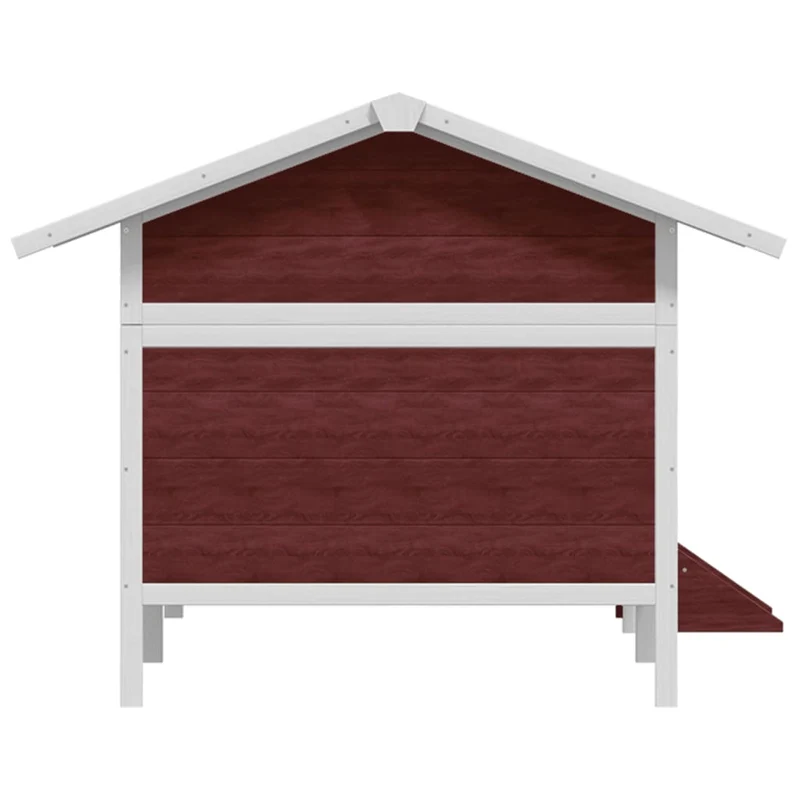 Chenil moka 159 x 120 x 88,5 cm bois de pin solide marron 02_0041914