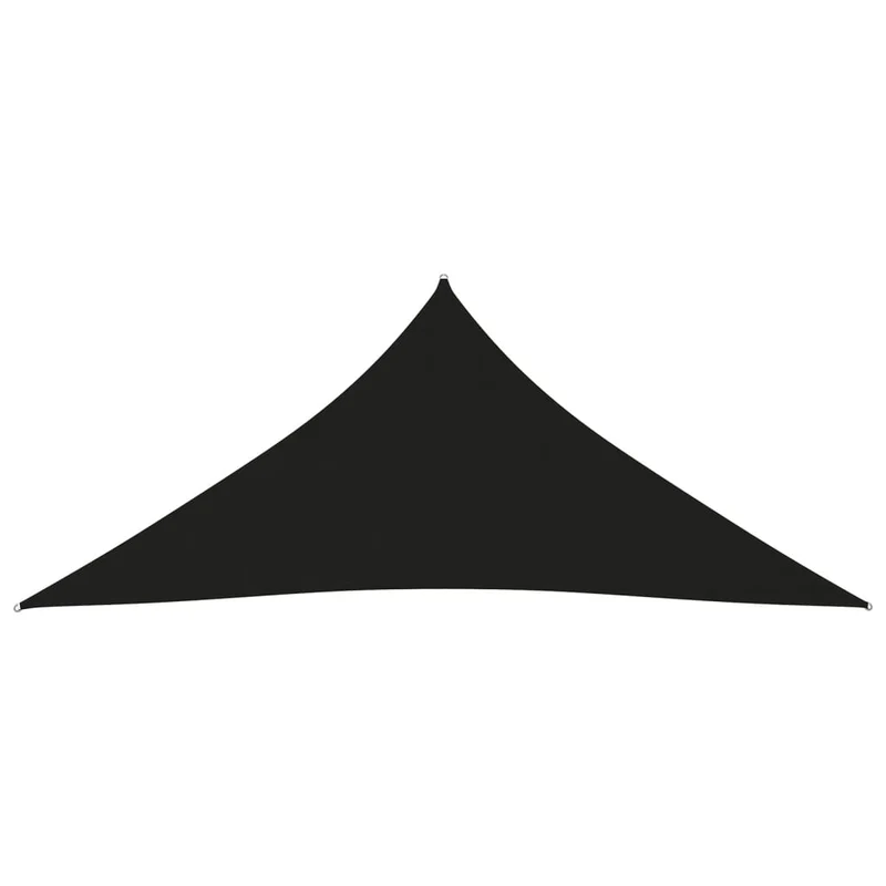Voile toile d'ombrage parasol tissu oxford triangulaire 3 x 3 x 3 m noir 02_0009824