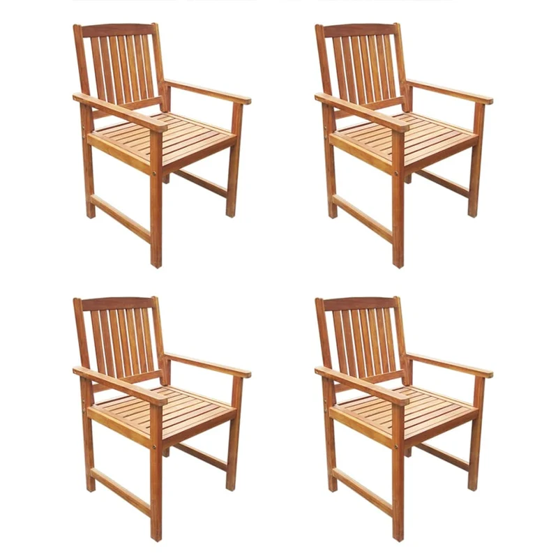 Mobilier à dîner d'extérieur 5 pièces bois d'acacia solide 02_0014653