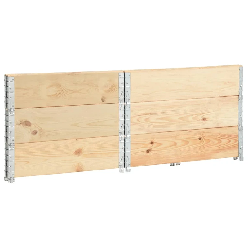 Jardinières surélevées 3 pièces 100 x 100 cm bois de pin solide 02_0000888