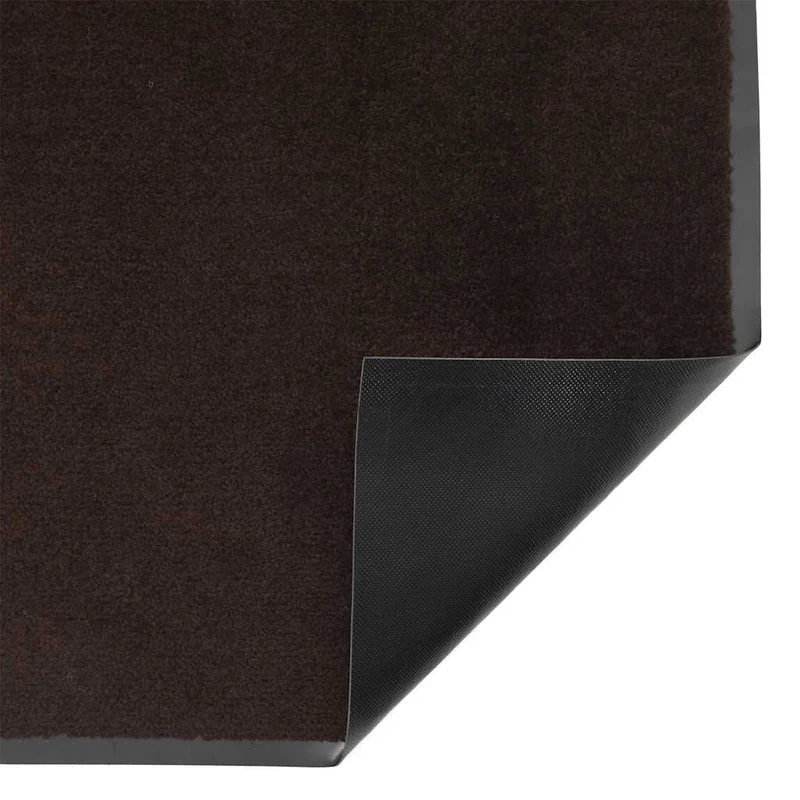Paillasson marron antidérapant intérieur extérieur 40 x 60 cm en polypropylène marron 02_0058169