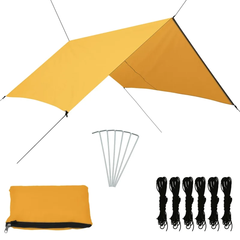 Bâche d'extérieur 3 x 2,85 m jaune 02_0007722