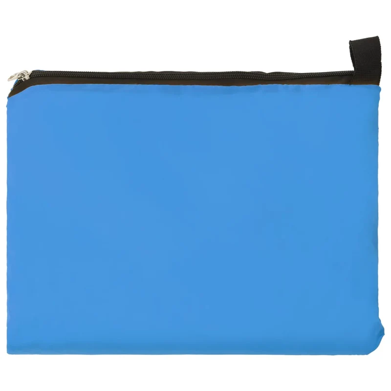 Bâche d'extérieur tissu polyester 180 T avec revêtement de PA 4x4 m bleu 02_0007724