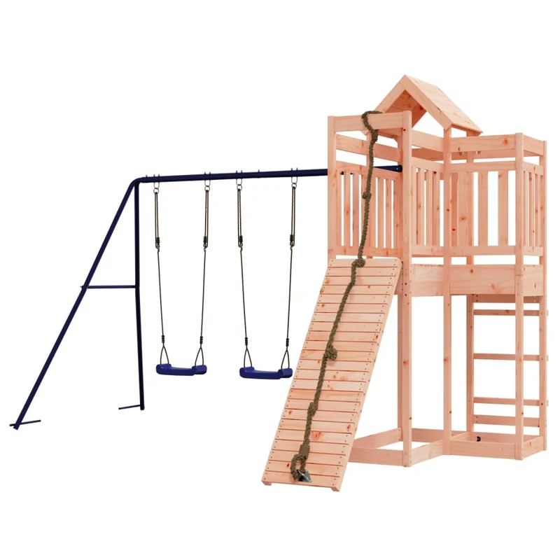 Aire de jeux d'extérieur 361 x 282 x 238 cm bois massif de douglas 02_0005035