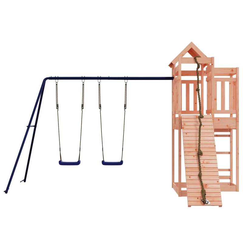 Aire de jeux d'extérieur 361 x 282 x 238 cm bois massif de douglas 02_0005035