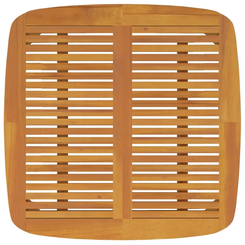 Ensemble de salle à manger de jardin meuble extérieur 5 pièces bois d'acacia solide 02_0013752