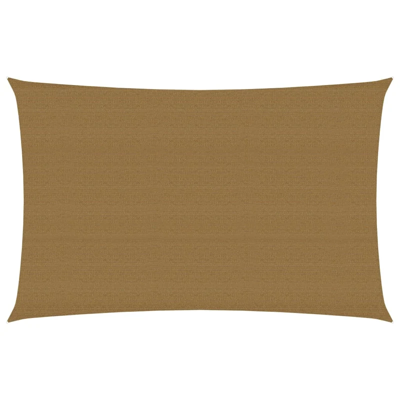 Voile d'ombrage 160 g/m² taupe 3 x 5 m PEHD 02_0009318