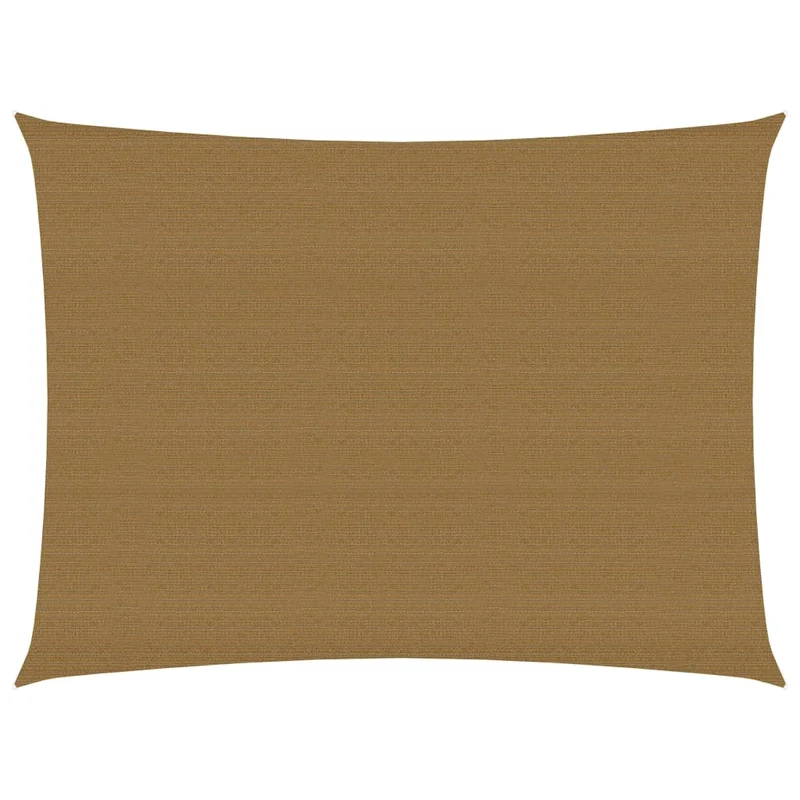 Voile d'ombrage 160 g/m² taupe 4 x 5 m PEHD 02_0009325