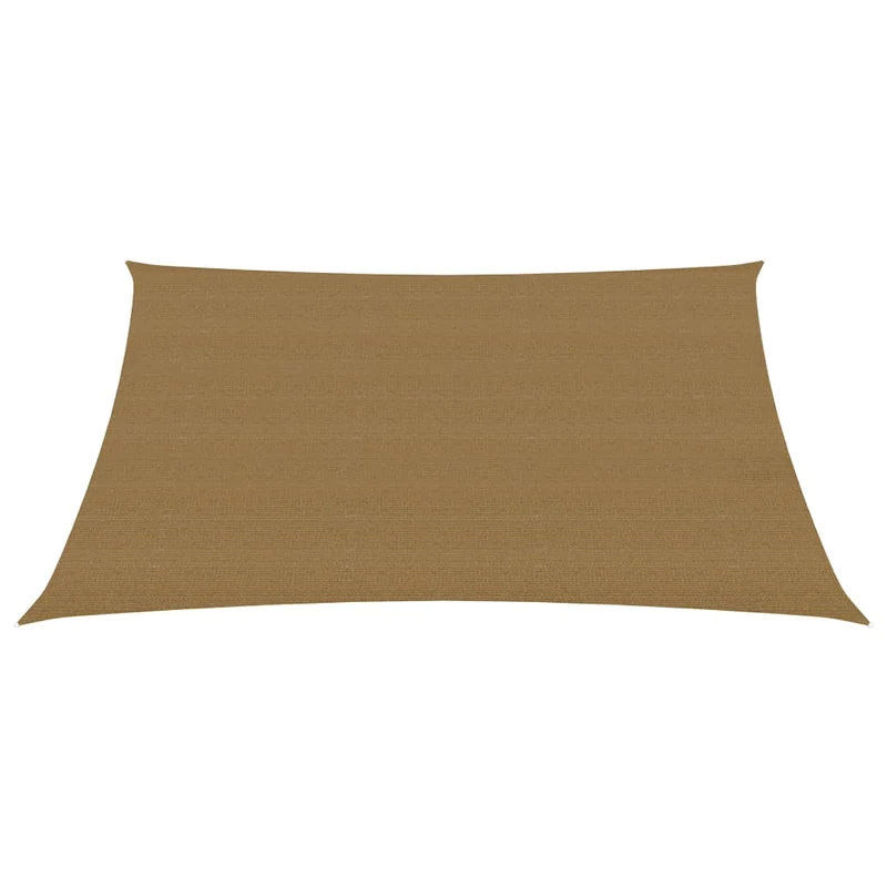 Voile d'ombrage 160 g/m² taupe 4 x 5 m PEHD 02_0009325