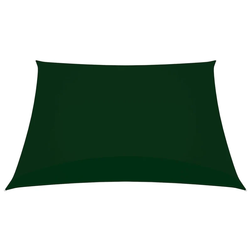 Voile toile d'ombrage parasol tissu oxford carré 7 x 7 m vert foncé 02_0009546
