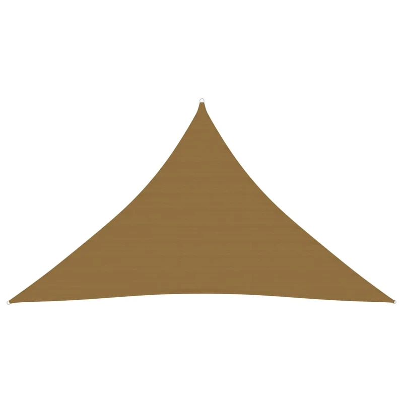Voile d'ombrage 160 g/m² taupe 3 x 3 x 4,2 m PEHD 02_0009313