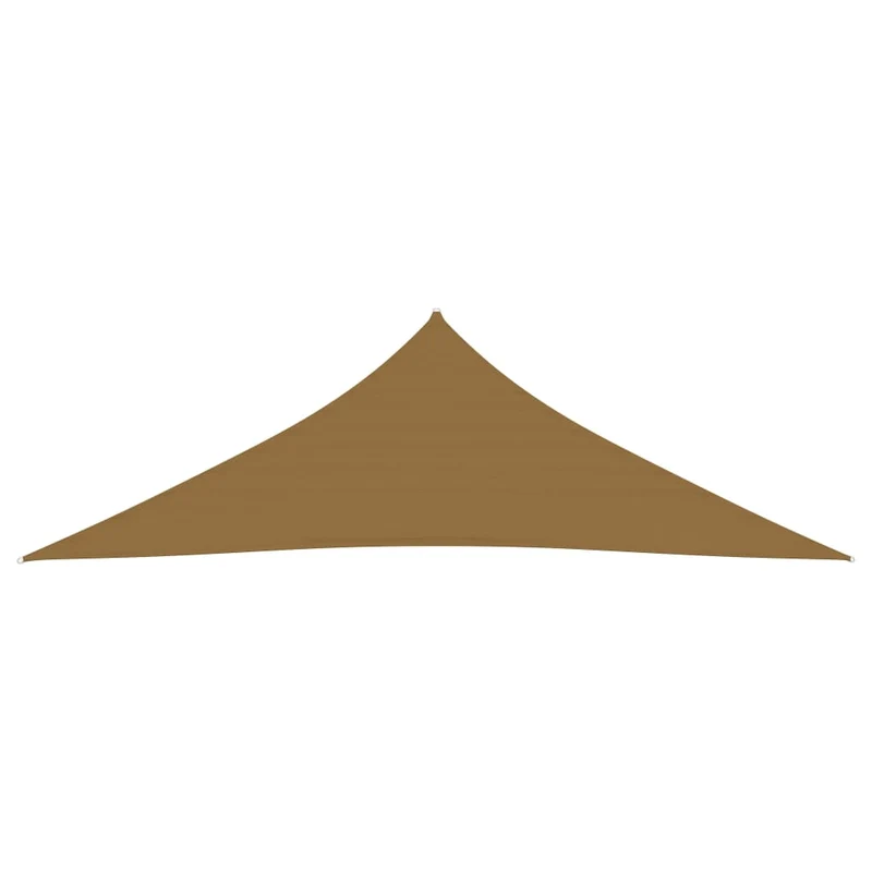 Voile d'ombrage 160 g/m² taupe 3 x 3 x 4,2 m PEHD 02_0009313