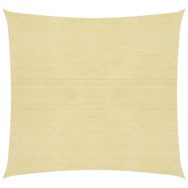Voile d'ombrage 160 g/m² beige 7 x 7 m pehd 02_0008996