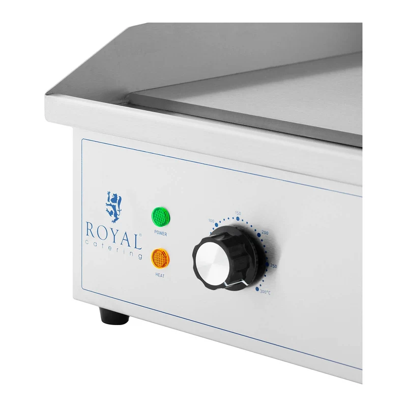 Plancha électrique professionnelle - 727 x 420 mm - Surface Lisse - 4,400 wattss 14_0004058
