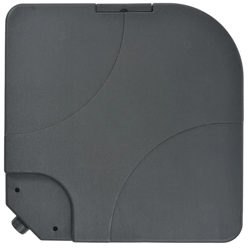 Parasol avec base portable 3 x 3 m anthracite 02_0008043