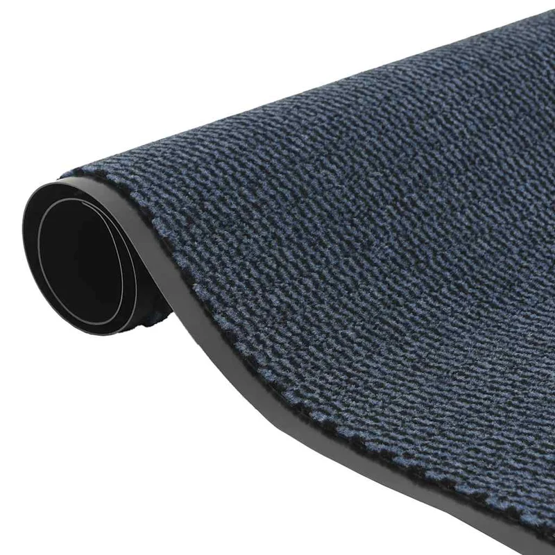 Paillasson bleu antidérapant flexible 115 x 200 cm en polypropylène bleu 02_0058122